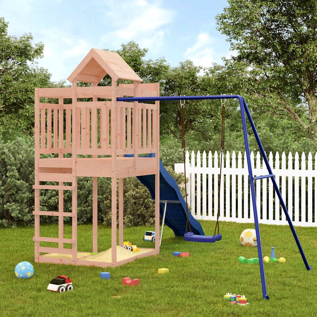 vida XL Spielturm Massivholz Douglasie