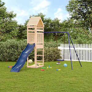 Zunanje igralo trdna borovina