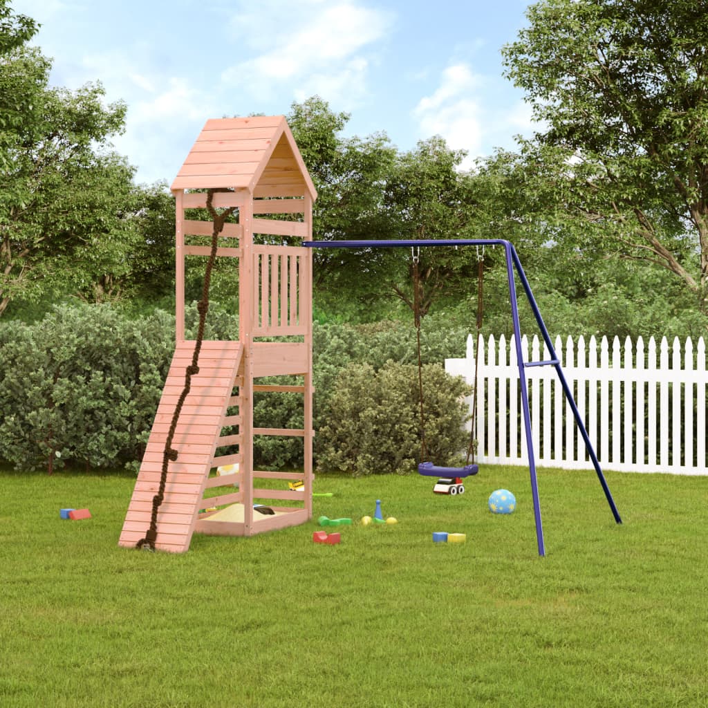 vida XL Spielturm Massivholz Douglasie
