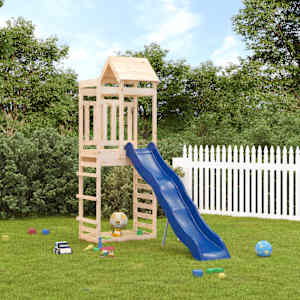 Zunanje igralo trdna borovina