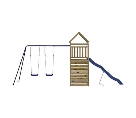 vidaXL Outdoor Playset Impregnated Wood Pine