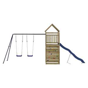 vidaXL Outdoor Playset Impregnated Wood Pine