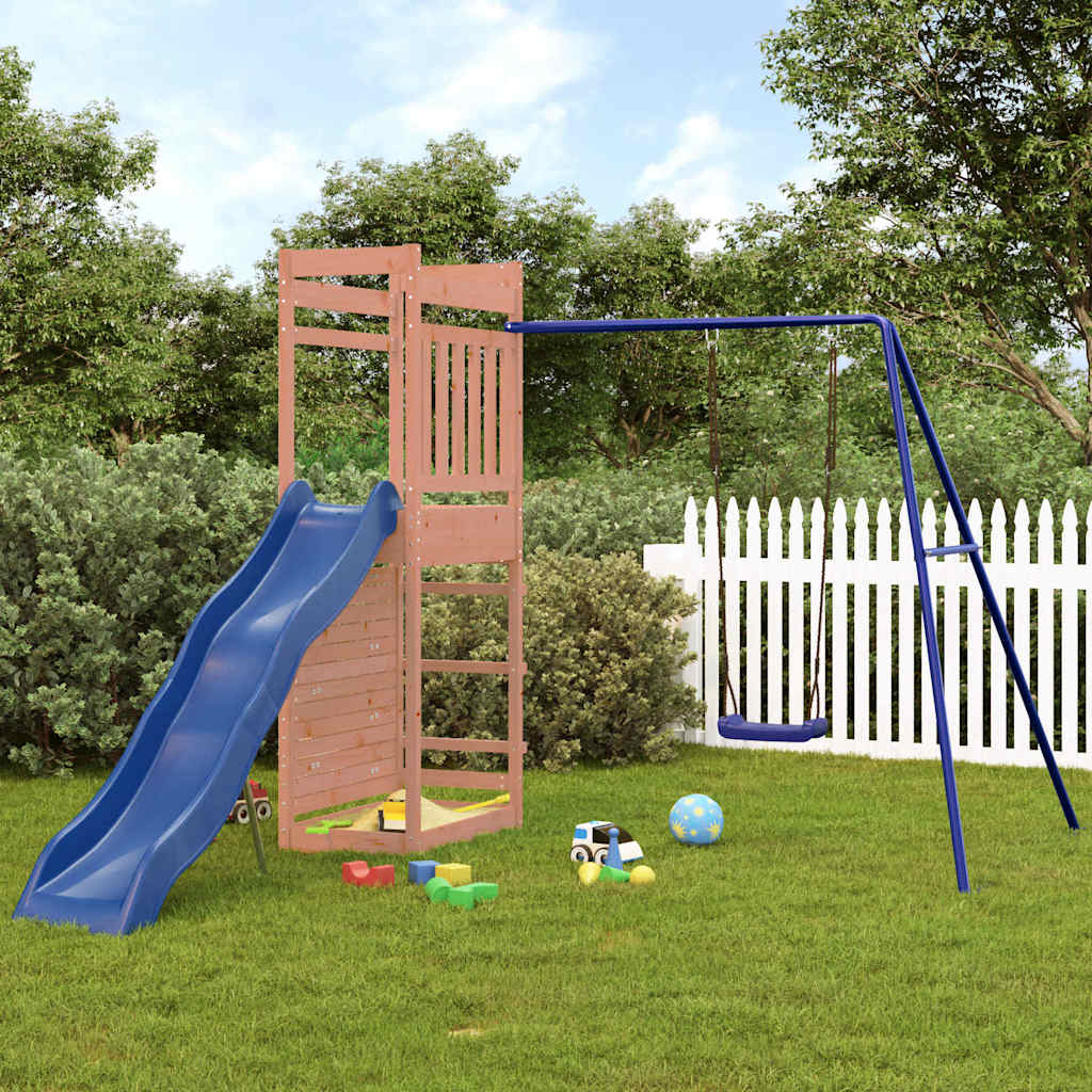 vida XL Spielturm Massivholz Douglasie