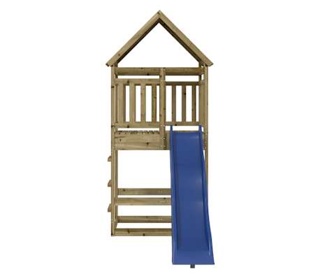 vidaXL Conjunto de brincar para exterior madeira de pinho impregnada