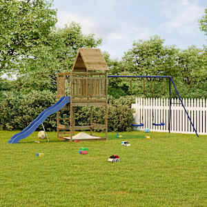 Zunanje igralo impregnirana borovina