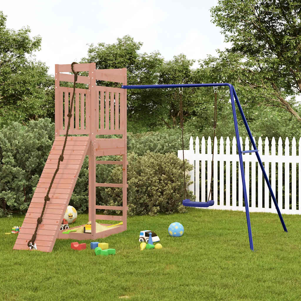 vida XL Spielturm Massivholz Douglasie