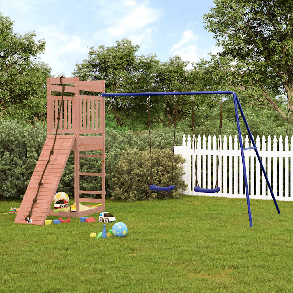 vida XL Spielturm Massivholz Douglasie
