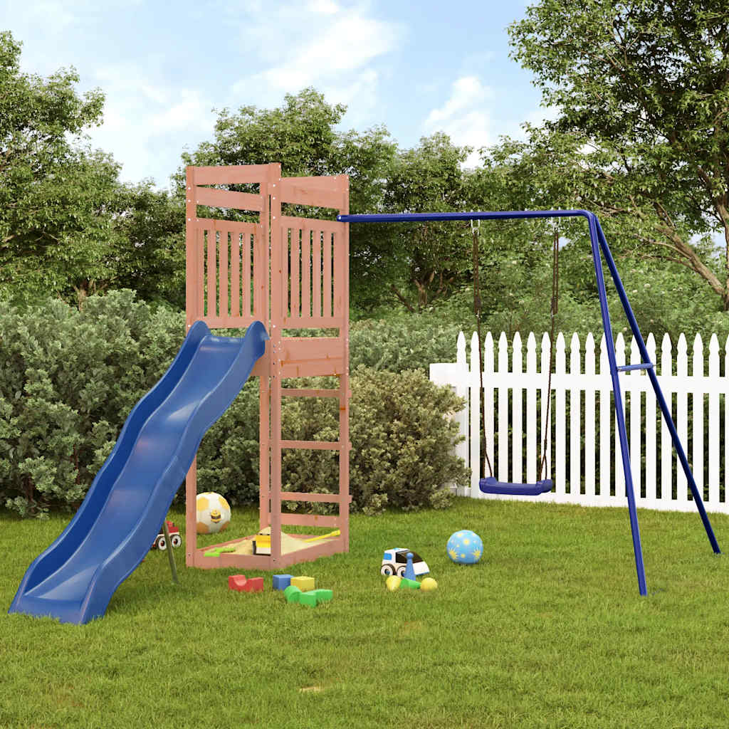 vida XL Spielturm Massivholz Douglasie