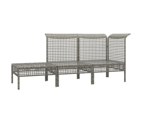 VidaXL Salon de jardin avec coussins 2 pcs beige résine tressée, ensemble de canapés d'extérieur, salon de jardin, ensemble 3262090 - Jardin