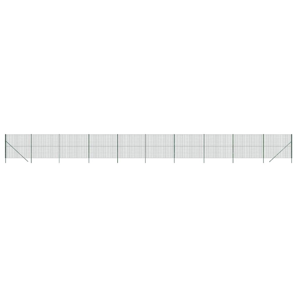 vidaXL Drátěné pletivo zelené 1,8 x 25 m pozinkovaná ocel