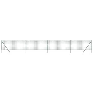Drátěné pletivo zelené 0,8 x 10 m pozinkovaná ocel - obrázek 2