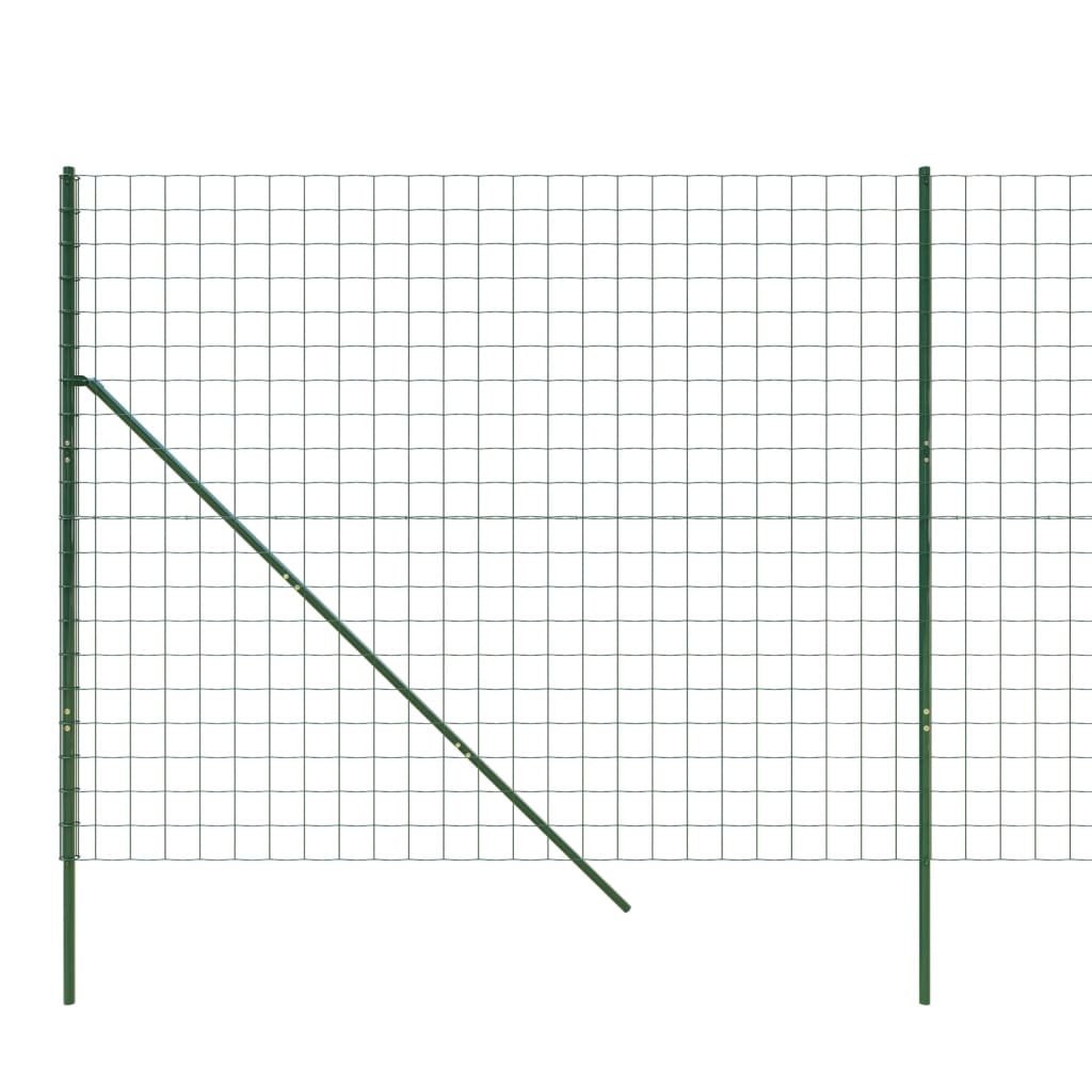  Drôtený plot zelený 1,8x10 m pozinkovaná oceľ
