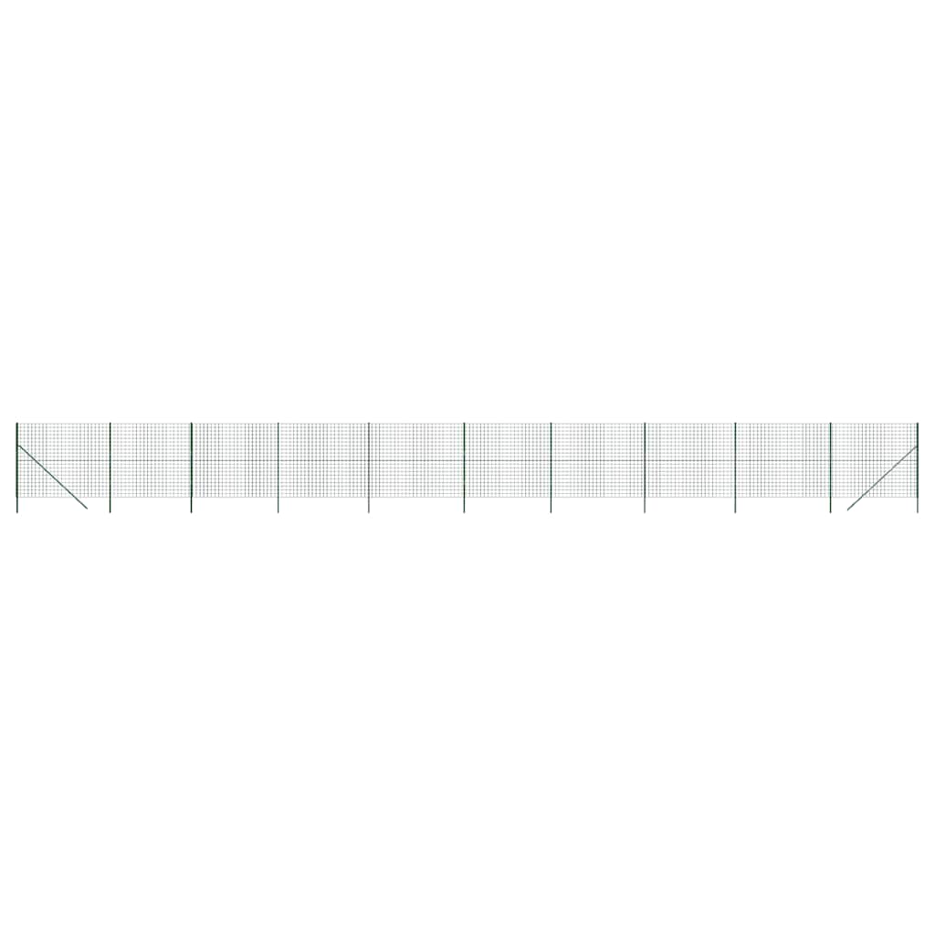 vidaXL Drátěné pletivo zelené 1,8 x 25 m pozinkovaná ocel