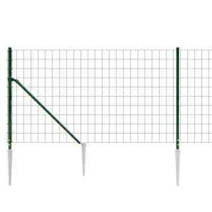 Drátěný plot s kotevními hroty zelený 0,8 x 25 m - obrázek 4