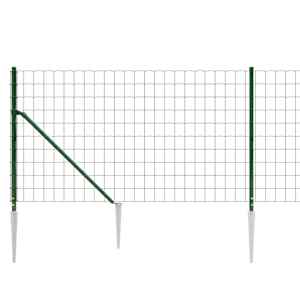 Drátěný plot s kotevními hroty zelený 1 x 25 m - obrázek 4