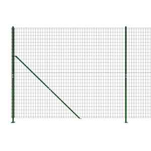 Drátěný plot s přírubami zelený 1,6 x 10 m - obrázek 4