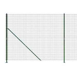 Drátěný plot s přírubami zelený 1,8 x 25 m - obrázek 4