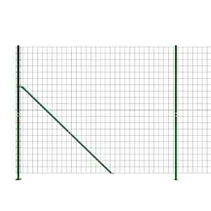 Drátěný plot s přírubami zelený 1,4 x 25 m - obrázek 4