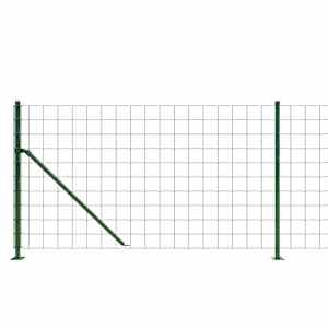 Drátěný plot s přírubami zelený 1 x 10 m - obrázek 4