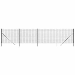 Drátěný plot antracitový 1,6 x 10 m pozinkovaná ocel - obrázek 2