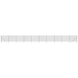 vidaXL traataed, antratsiithall, 1,4 x 25 m, tsingitud teras