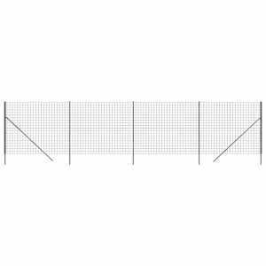 Drátěný plot antracitový 1,8 x 10 m pozinkovaná ocel - obrázek 2