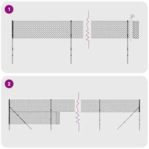 Drátěný plot antracitový 1,4 x 25 m pozinkovaná ocel - obrázek 4