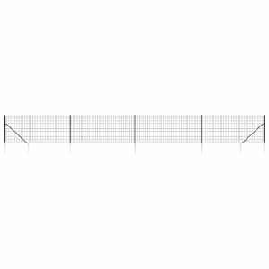 vidaXL traataed vaiadega, antratsiithall, 0,8x10 m