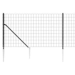 Drátěný plot s kotevními hroty antracitový 0,8 x 25 m - obrázek 4