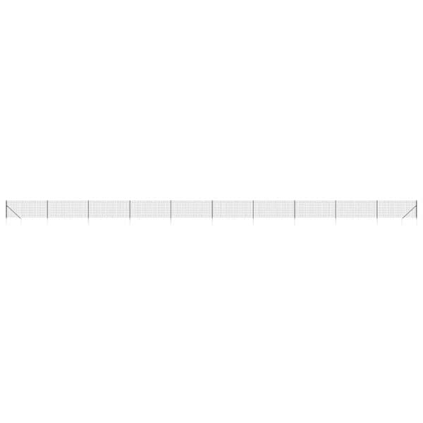 vidaXL traataed vaiadega, antratsiithall, 1,1x25 m