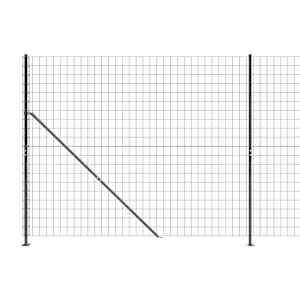 Drátěný plot s přírubami antracitový 1,6 x 25 m - obrázek 4
