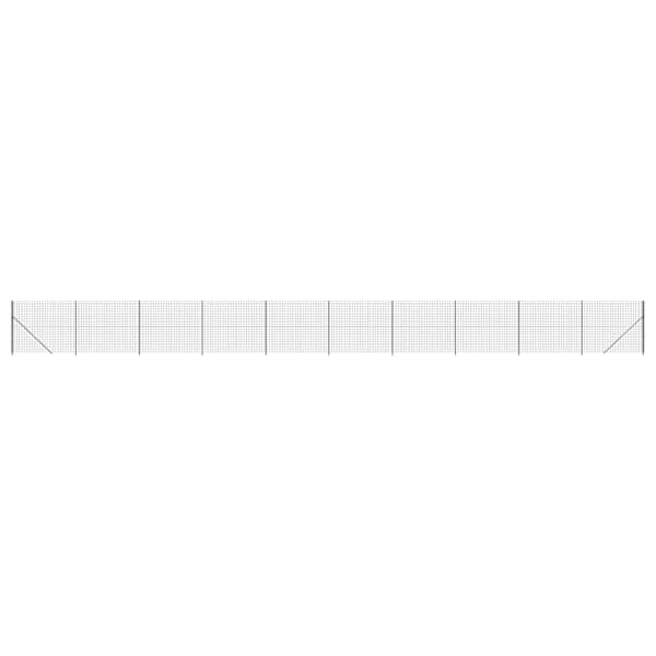 vidaXL traataed &auml;&auml;rikuga, antratsiithall, 2,2x25 m