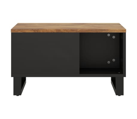 VidaXL Mesas De Centro Marrón 80 X 50 X 40 Cm Madera Maciza De Mango | Leroy Merlin