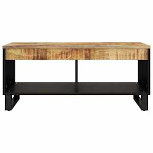 Konferenční stolek 90 x 50 x 40 cm masivní mangovníkové dřevo - obrázek 3