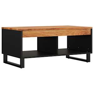 Konferenční stolek 90 x 50 x 40 cm masivní akáciové dřevo - obrázek 2