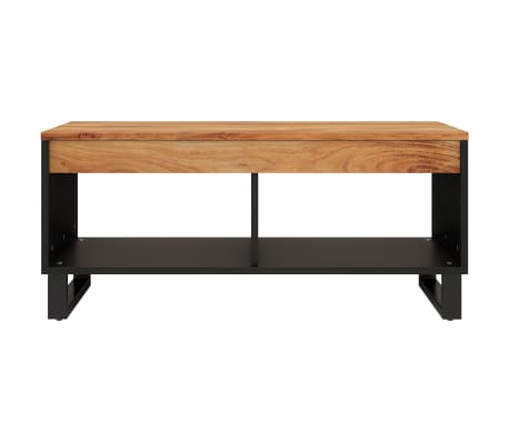 vidaXL Table basse 90x50x40 cm bois d'acacia massif