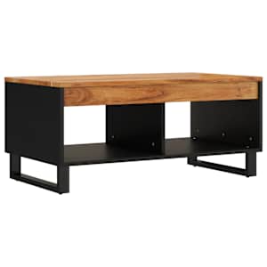Konferenční stolek 90 x 50 x 40 cm masivní akáciové dřevo - obrázek 8
