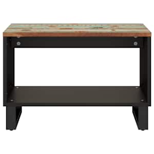 Konferenční stolek 60 x 50 x 40 cm masivní recyklované dřevo - obrázek 3