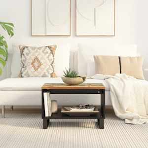 Klubska mizica 60x50x40 cm trden predelan les