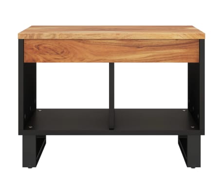 vidaXL Măsuță de cafea, 55 x 50 x 40 cm, lemn masiv de acacia