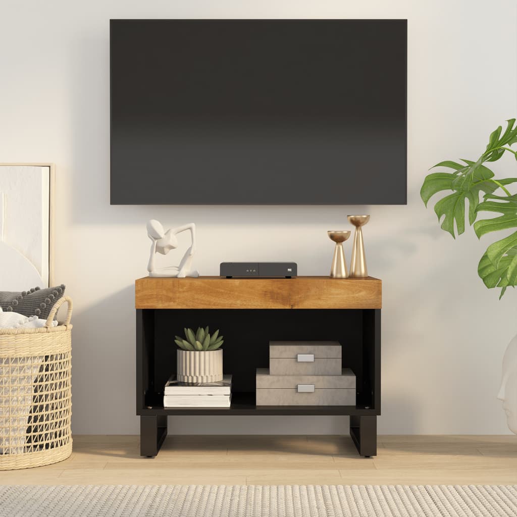 vidaXL tv-bord 60x33x43,5 cm massivt mangotræ