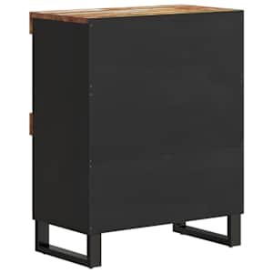 Odkládací skříňka 60 x 33 x 75 cm masivní recyklované dřevo - obrázek 5