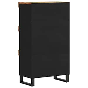 Odkládací skříňka 60 x 33 x 107 cm masivní recyklované dřevo - obrázek 4