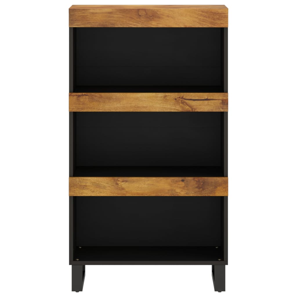 vidaXL Bijzetkast 60x33x107 cm massief mangohout afbeelding