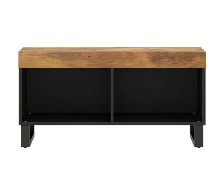 vidaXL TV Cabinet 85x33x43.5 cm Solid Wood Mango