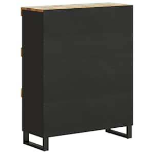 Odkládací skříňka 85 x 33 x 107 cm masivní recyklované dřevo - obrázek 4