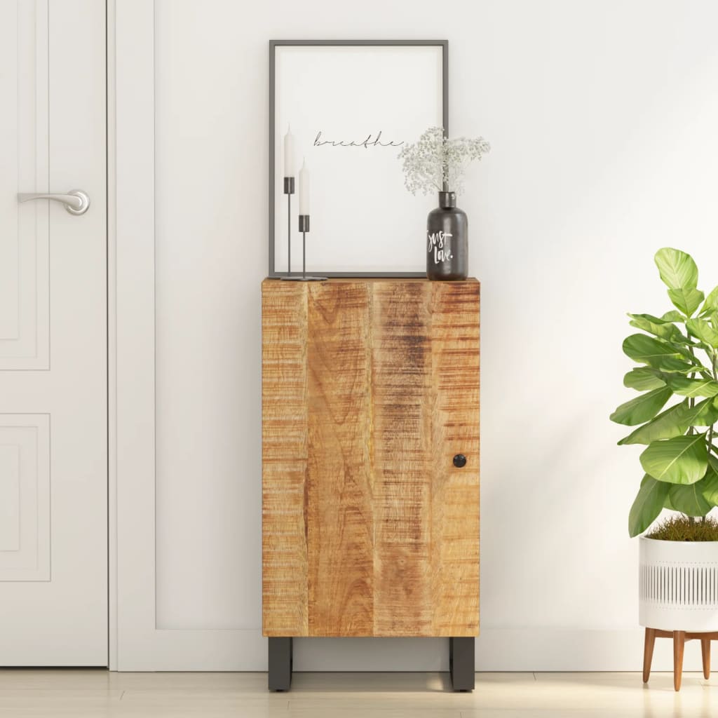 vidaXL Servantă cu ușă, 40x31x75 cm, lemn masiv de mango