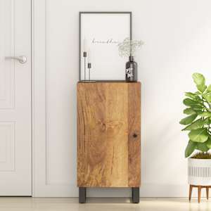 Komoda z vrati 40x31x75 cm trden mangov les