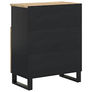 Příborník se 2 dvířky 60x33x75 cm masivní mangovníkové dřevo - obrázek 5