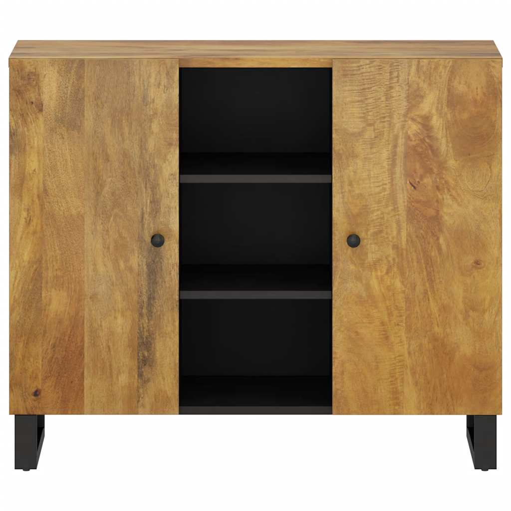 Thumbnail - vidaXL Sideboard mit 2 Türen 90x33x75 cm Massivholz Mango